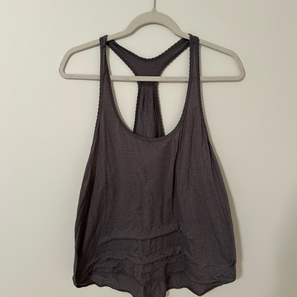 lululemon athletica Charcoal Tank Top